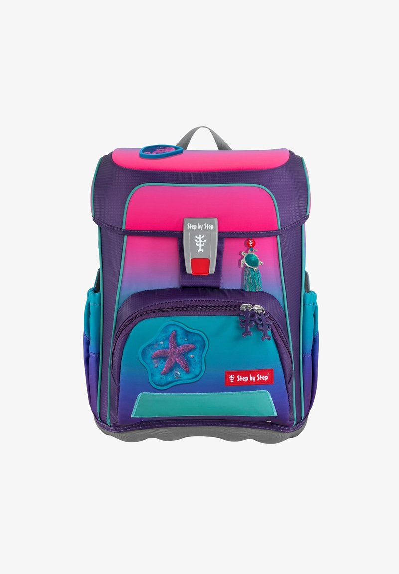 Step by Step CLOUD-SET 5TLG - Cartable d'école - pink starfish nici