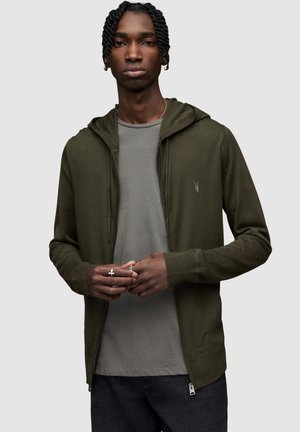 ZIP HOOD - Vest - green