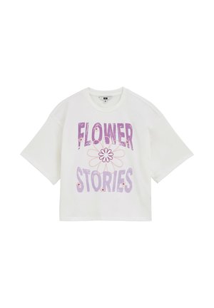 T-shirt con stampa - lilac