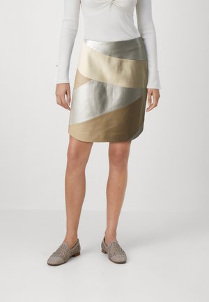Bruuns Bazaar VEGANIBBFURA SKIRT - Minihame - grey