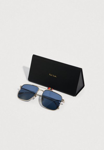 Paul Smith HALSEY UNISEX - Ochelari de soare - gold-coloured/blue