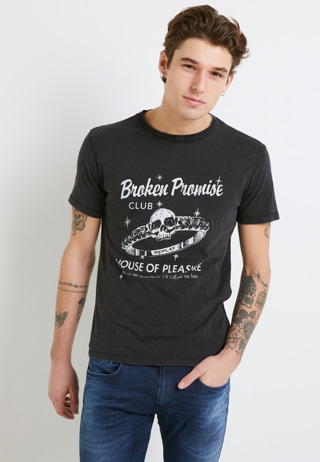 T-shirt imprimé - blackboard