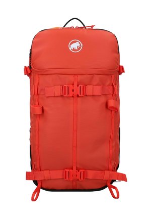 NIRVANA - Vandringsryggsäck - mammut red-black