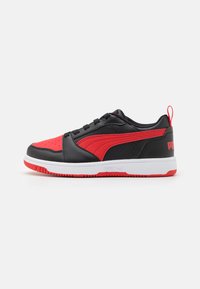 Puma REBOUND V6 UNISEX - Sneakers basse - black/for all time red