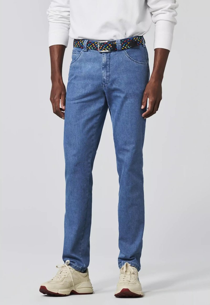 Meyer - COMFORT LUXURY - Slim fit jeans - jeans chiaro, Enlarge