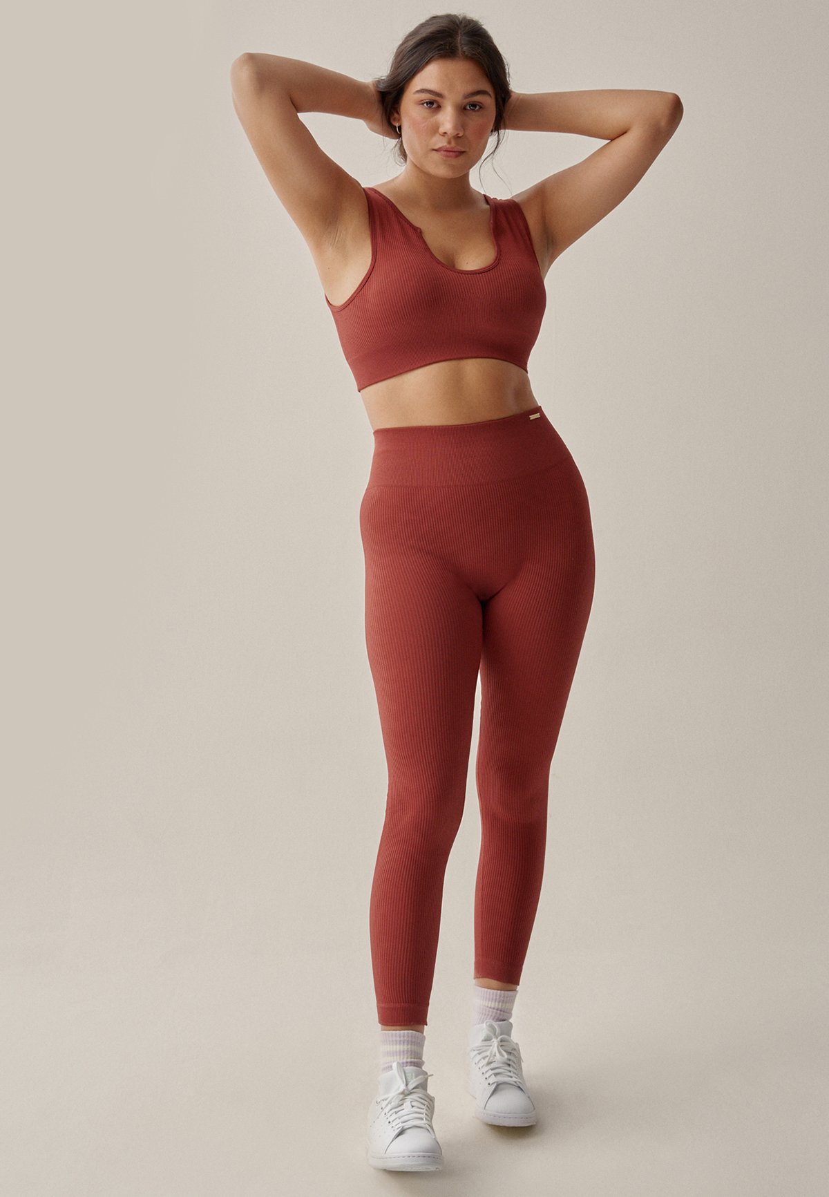 Black Limba HELA HIGH WAIST RIBBED WITH 