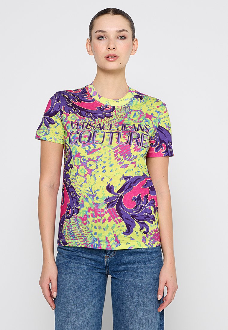 Versace Jeans Couture T-shirt print meerkleurig