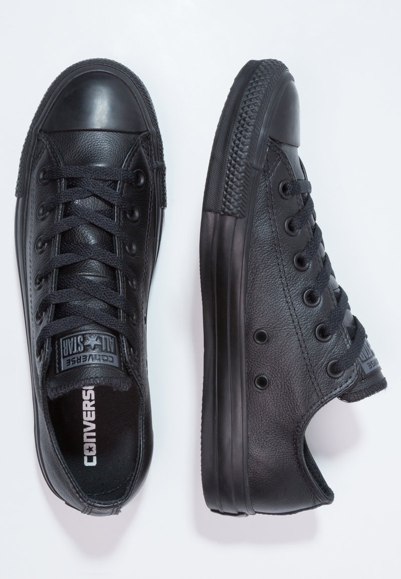 Cuir Noir Converse Basse En Cuir Femme Converse Cuir Noir Converse