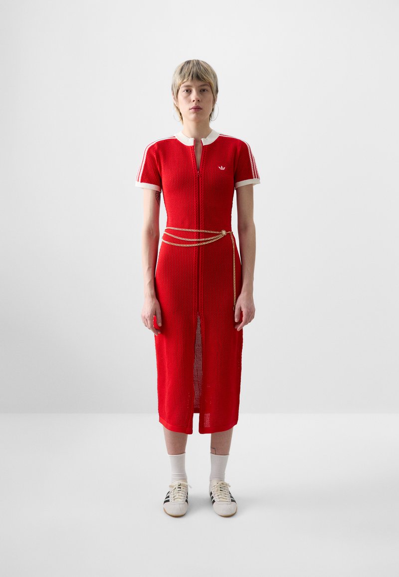 adidas Originals DRESS - Jumper dress - better scarlet/red - Zalando