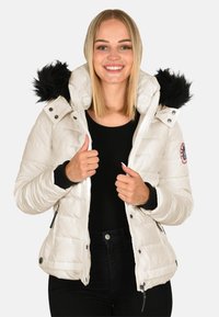 Navahoo Winterjacke - beige