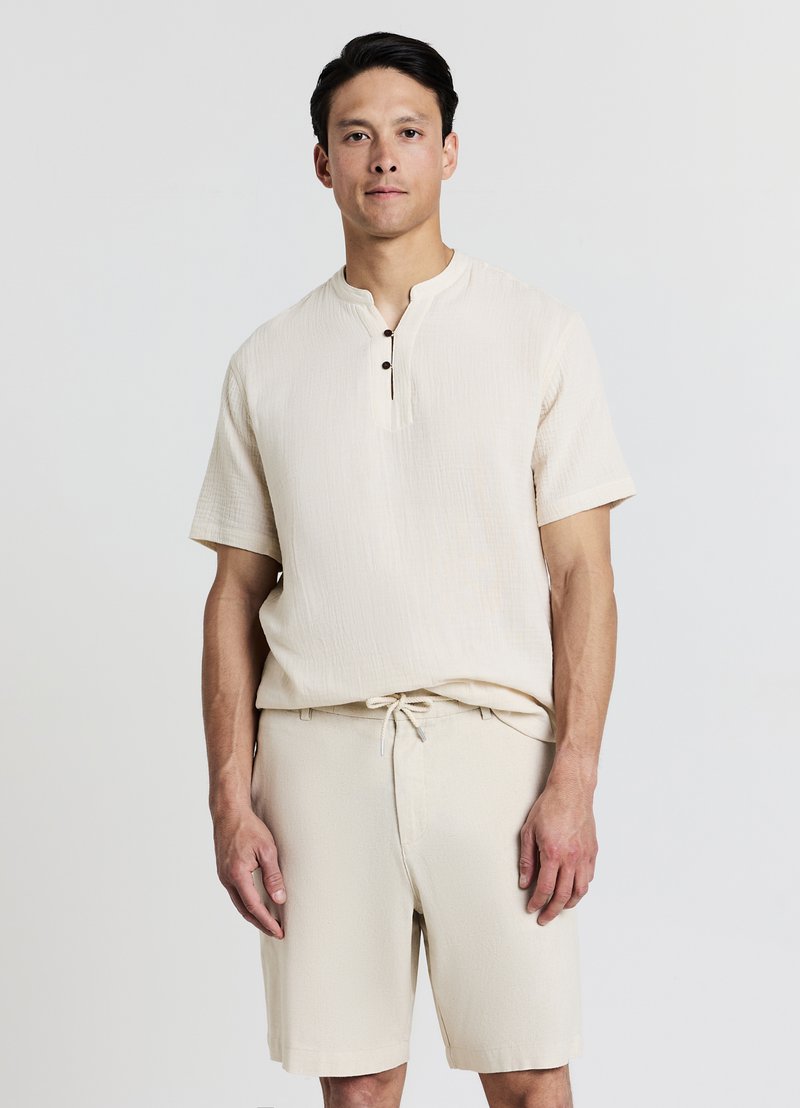 Calliope BOTTONCINI GOFFRATO - T-shirt basic - sabbia