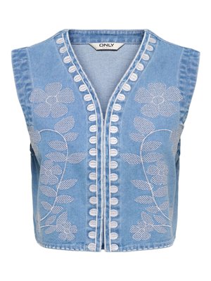 ONLY, Denim ONLNOELLA Denim - Veste sans manches - light blue denim