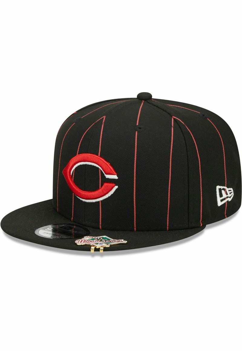New Era 9FIFTY PINSTRIPE CINCINNATI REDS - Cap - black/schwarz - Zalando.de