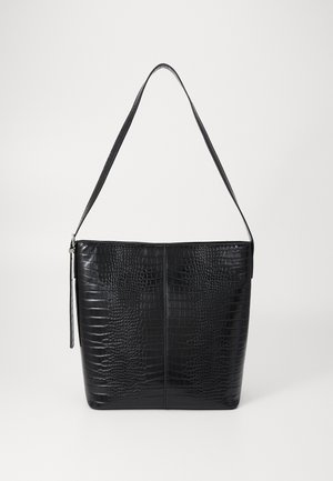 VMTRIO BAG CROCO - Cabas - black