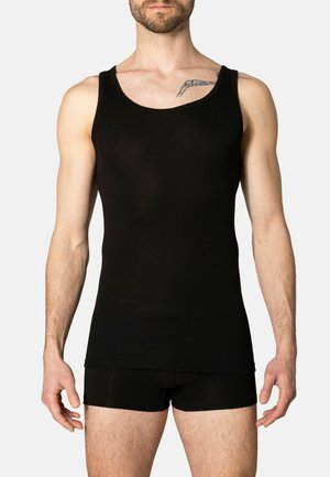 HAASIS Bodywear 1919, 3ER PACK PIMA - Unterhemd/-shirt - schwarz