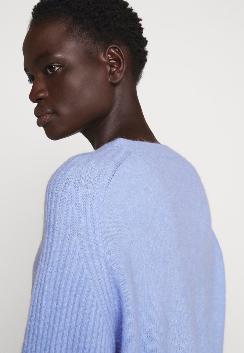 By Malene Birger Ana Jumper Blue Iris Blue Zalando Co Uk