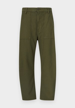 TAPERED PANTS - Παντελόνι - dark olive
