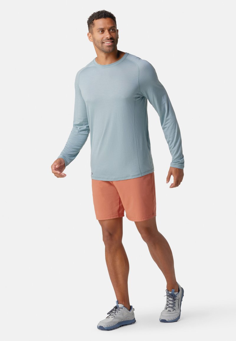 Smartwool ACTIVE ULTRALITE LONG SLEEVE - Langarmshirt - lead/mehrfarbig ...