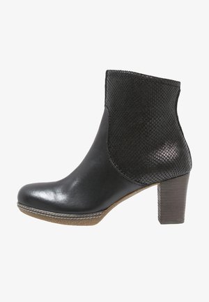 Gabor, Bottines à plateau - black