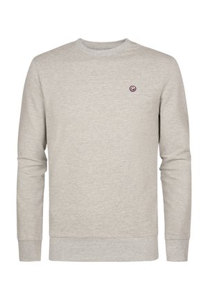 Petrol Industries, LOGO SWEATER SEAVIEWPARK - Sweatshirt - light grey melee