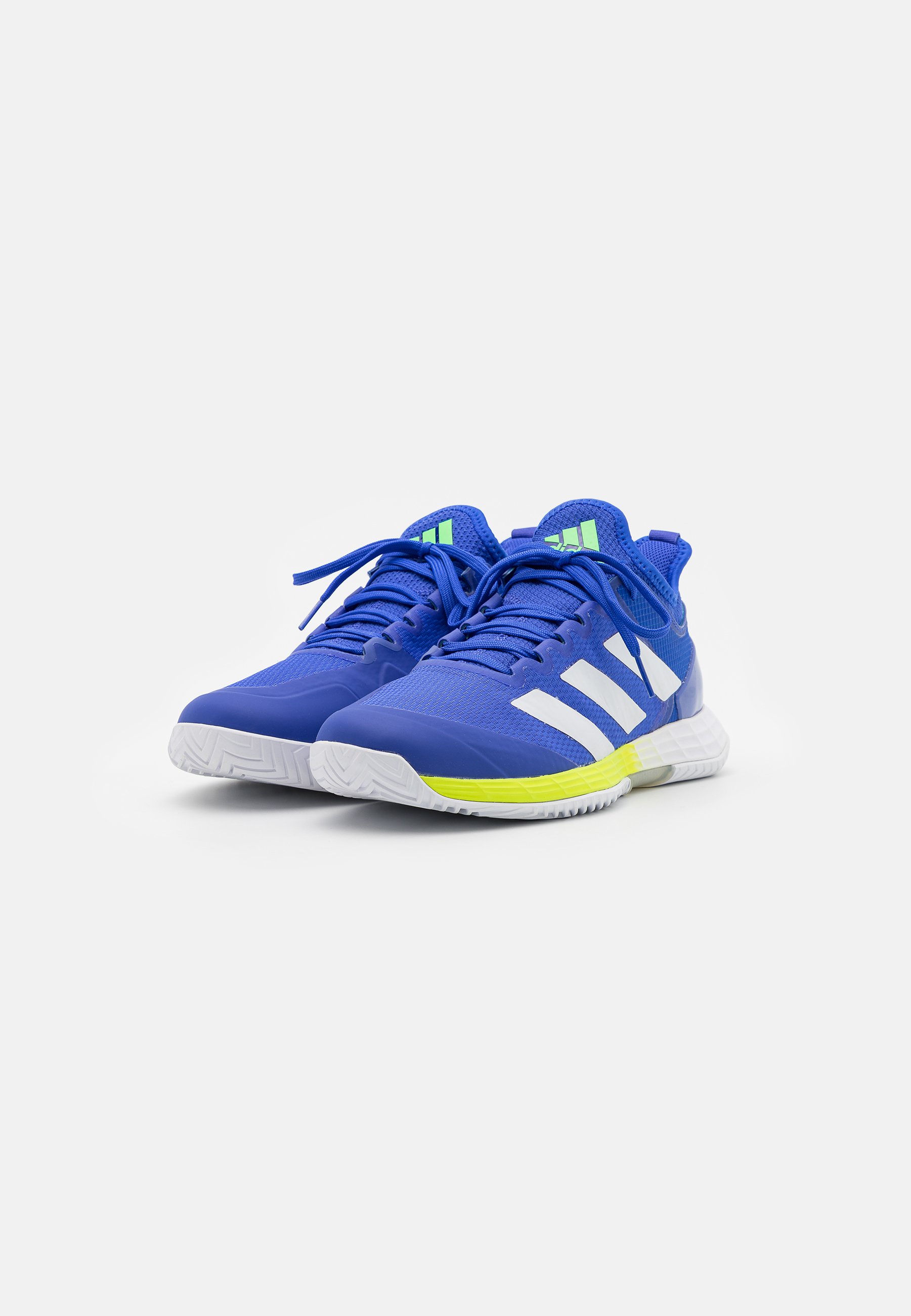 adidas Performance ADIZERO UBERSONIC 4 - Scarpe da tennis per tutte le  superfici - sonic ink/footwear white/signal green/blu - Zalando.it