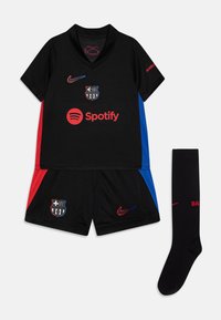 Nike Performance FC BARCELONA FCB UNISEX SET - Fodboldtrøjer - black/university red/hyper royal