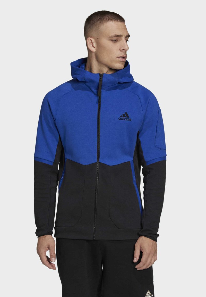 adidas Performance Sweatjacke - blue