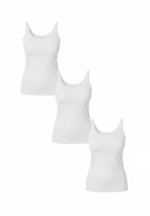 3ER PACK - Unterhemd/-shirt - white