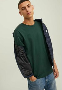Jack & Jones JJE TEE  O-NECK  - T-shirt basic - pine grove