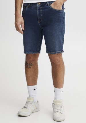 DUNLEY LT RYDER - Short en jean - dark blue denim