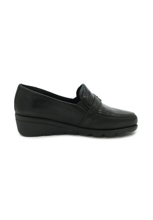Valleverde ELASTICI - Scarpe senza lacci - nero