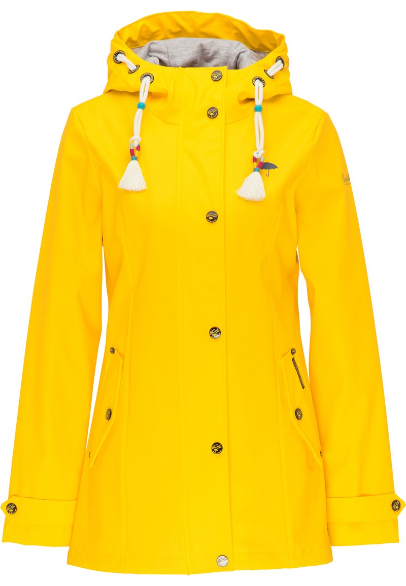 Schmuddelwedda Regenjas geel