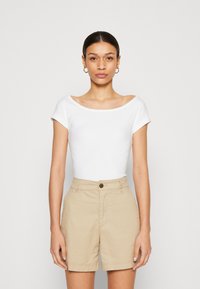 GAP - BATEAU - Basic T-shirt - fresh white Thumbnail Image 1