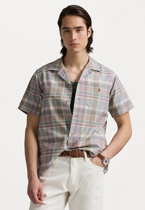 SHORT SLEEVE SHIRT - Chemise - khaki green multi