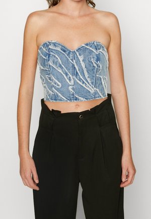Top - light-blue denim