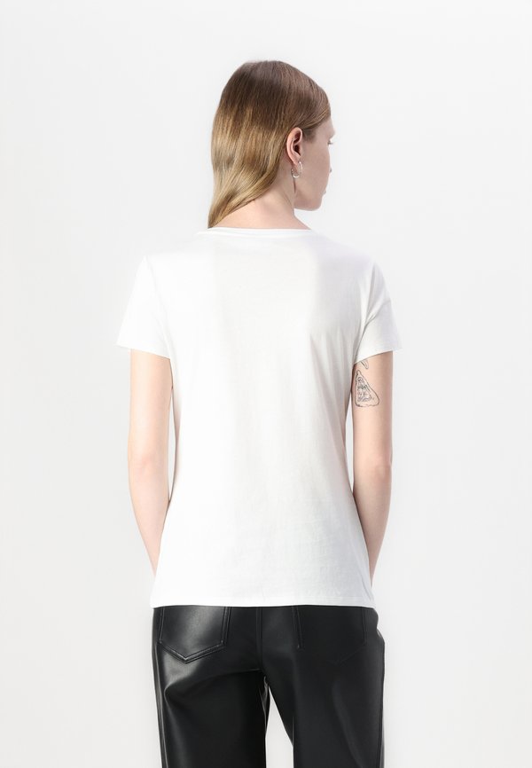 MODA 2 PACK - Print T-shirt - bianco foil4