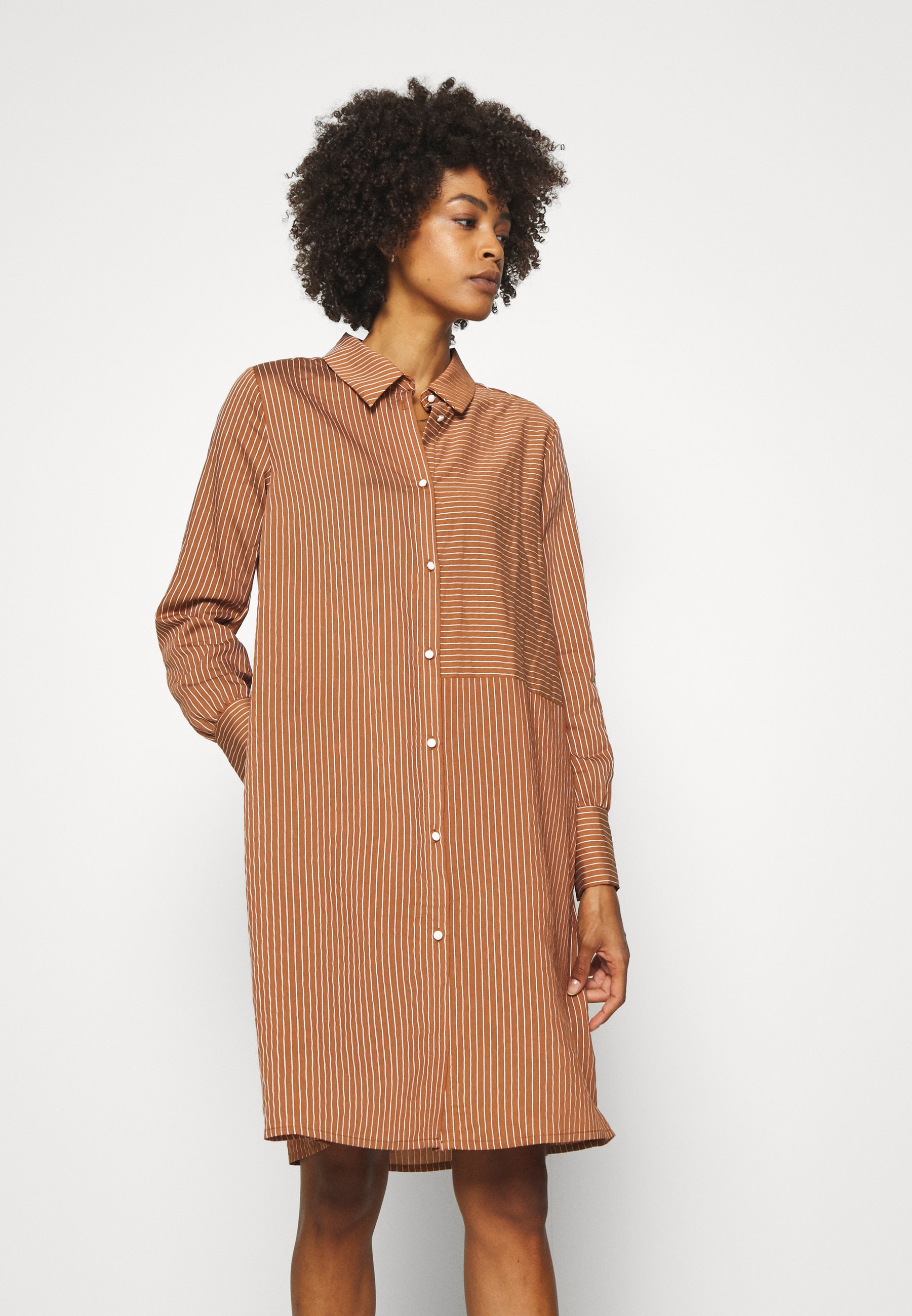 brown shirt dress uk