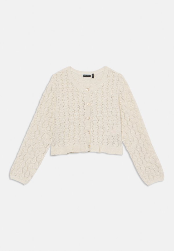 CARDIGAN TRICOT - Cardigan - champagne