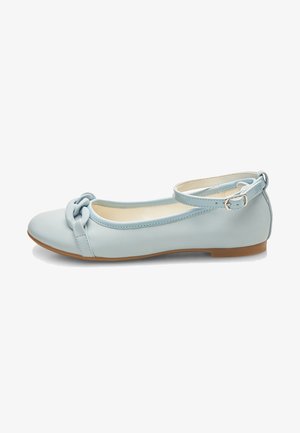 Bata Ballerine con cinturino - light blue