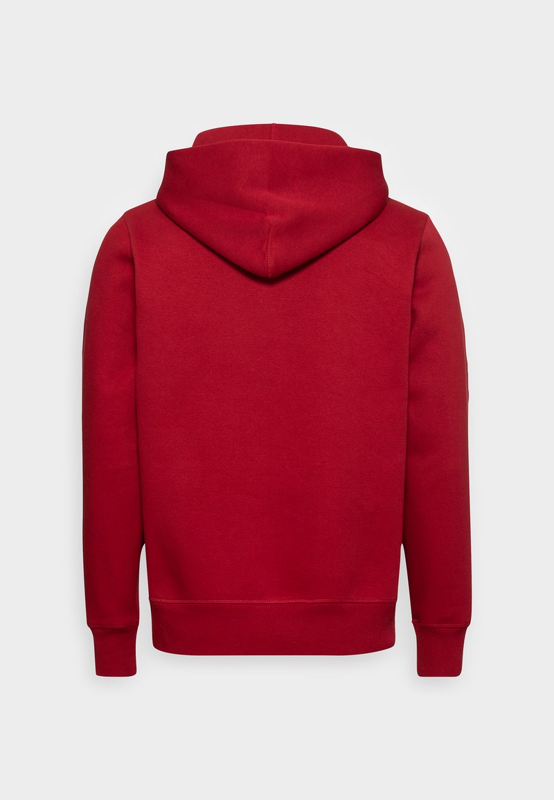 tommy hilfiger red hoodie men