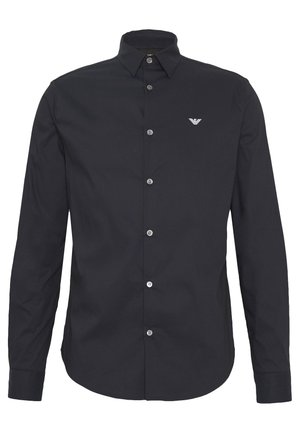 Emporio Armani EXCLUSIVE CONTRAST LOGO - Hemd - navy