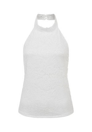 Cloud 5ive, LACE CHOKER TOP - Bluse - white