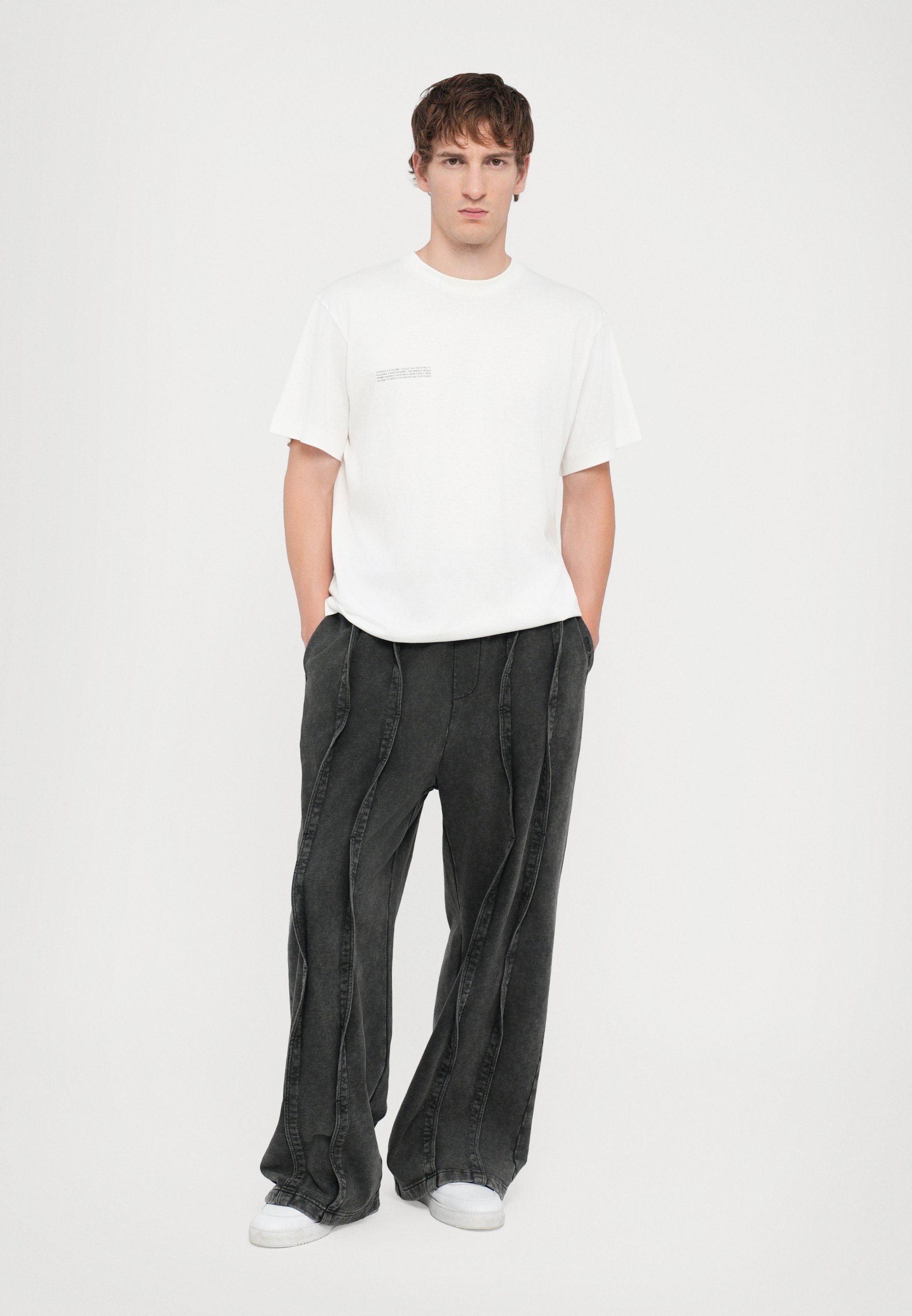 売れ筋商品|||パンガイア Tシャツ レディース トップス UNISEX 3 PACK - Basic T-shirt - black/grey/white パンガイア Tシャツ レディース トップス UNISEX 3 PACK - Basic