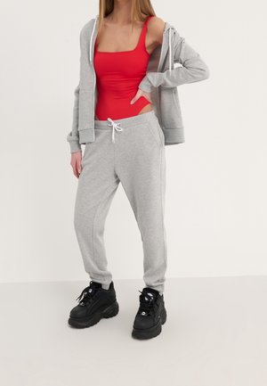 Jogginghose - mottled light grey