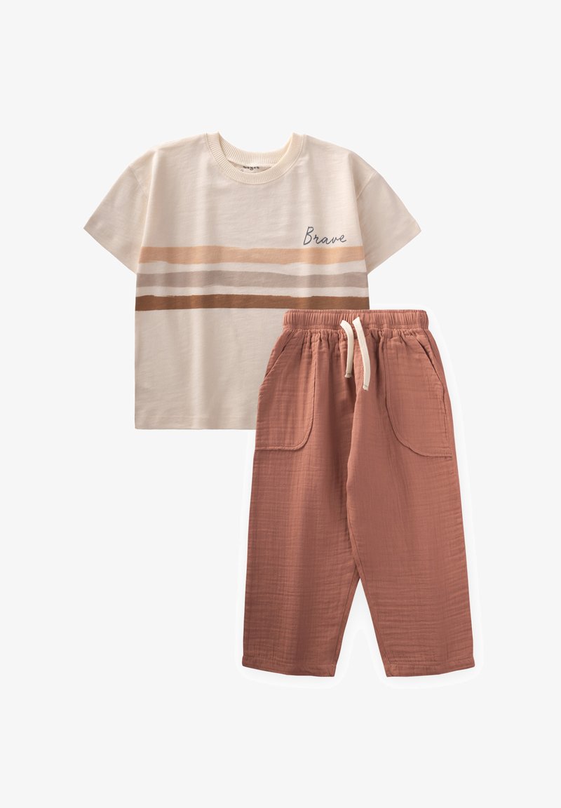 Cigit SET - Kelnės - brown