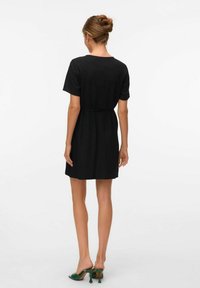 Vero Moda VMMYMILO KURZES - Skjortklänning - black