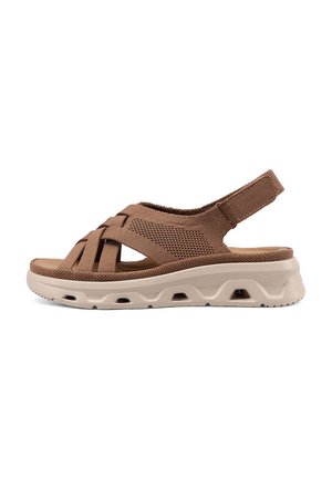 Queen Helena, BZ520 - Sandalias con plataforma - marrone