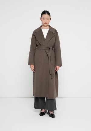 WRAP LONG COAT - Klassisk kappa / rock - toasted almond