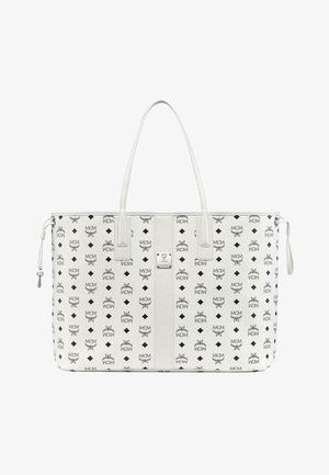 MCM LIZ WENDE IN VISETOS - Cabas - white