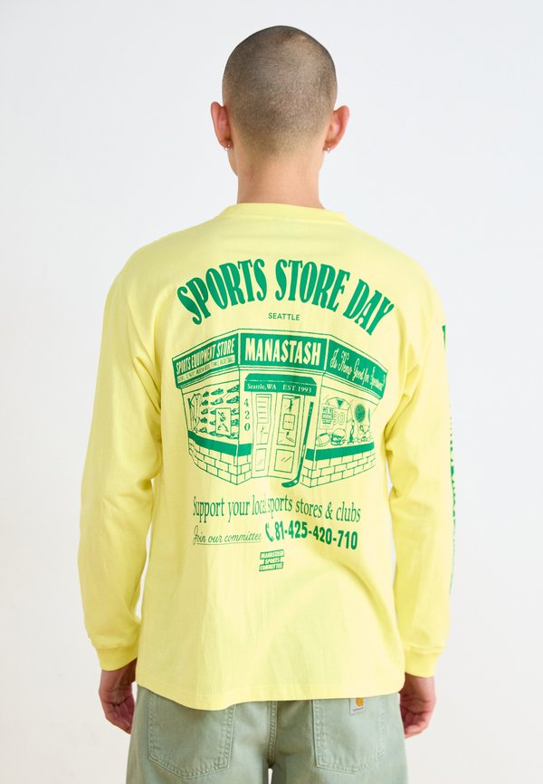 CITEE TEE - Long sleeved top - lemon4